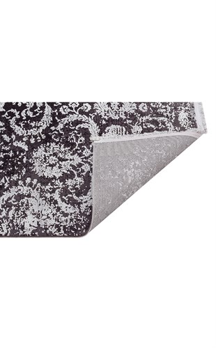 CORDOBA NEW DB 02 ANTRASIT GREY NW  Parlak Yüksek Alçak Dokulu Modern Makine Halısı
