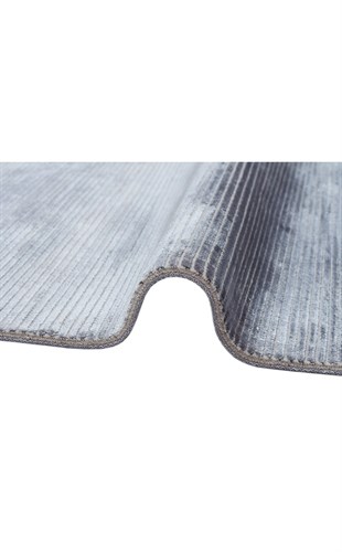 CORDOBA NEW DB PLAIN GREY NW  Parlak Yüksek Alçak Dokulu Modern Makine Halısı