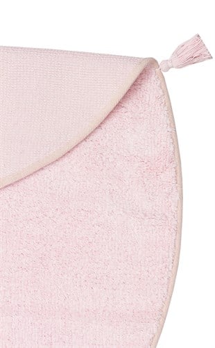 COTTON BOON CBN PLAIN POWDER Q  Yıkanabilir Kaymaz Tabanlı Naturel Pamuk Bebek Halısı