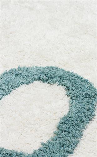 COTTON BOON XW CBN 02 MULTY XW  Yıkanabilir Kaymaz Tabanlı Naturel Pamuk Bebek Halısı