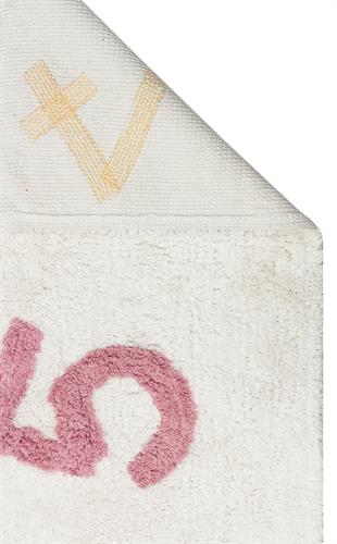 COTTON BOON XW CBN 02 MULTY XW  Yıkanabilir Kaymaz Tabanlı Naturel Pamuk Bebek Halısı