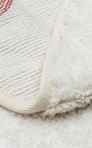 COTTON BOON XW CBN 06 MULTY XW Q  Yıkanabilir Kaymaz Tabanlı Naturel Pamuk Bebek Halısı