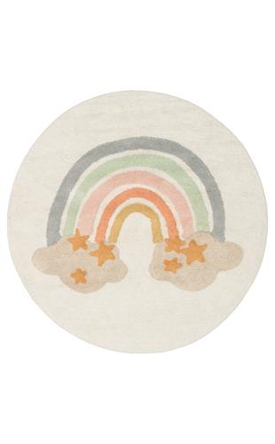 COTTON BOON XXW CBN 07 MULTY XXW Q  Yıkanabilir Kaymaz Tabanlı Naturel Pamuk Bebek Halısı