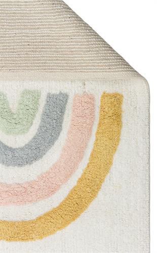 COTTON BOON XXW CBN 10 MULTY XXW  Yıkanabilir Kaymaz Tabanlı Naturel Pamuk Bebek Halısı