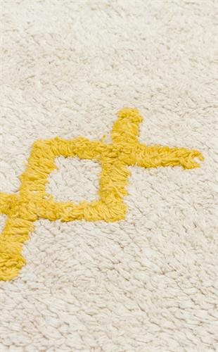 COTTON BOON XXW CBN 12 MULTY XXW  Yıkanabilir Kaymaz Tabanlı Naturel Pamuk Bebek Halısı