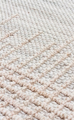 COZY CZY 01 GREY BEIGE  Hav Toz Vermez Modern Örgü Dokuma Makine Halısı