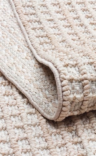 COZY CZY 01 GREY BEIGE  Hav Toz Vermez Modern Örgü Dokuma Makine Halısı