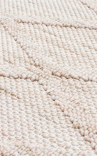 COZY CZY 04 BEIGE  Hav Toz Vermez Modern Örgü Dokuma Makine Halısı