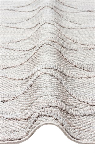 COZY CZY 04 GREY  Hav Toz Vermez Modern Örgü Dokuma Makine Halısı