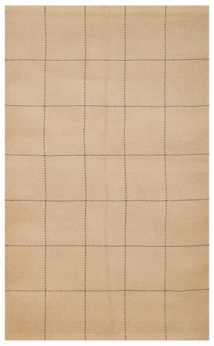 DELHİ DLH 01 BLACK  Jüt ve Pamuk ile Üretilen Çift Taraflı Modern Kilim