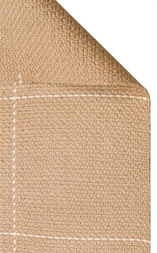 DELHİ DLH 01 WHITE  Jüt ve Pamuk ile Üretilen Çift Taraflı Modern Kilim