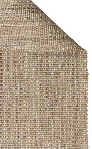 DOHA DH 01 BEIGE  Jüt ve Polyester ile Üretilen Çift Taraflı Modern Kilim