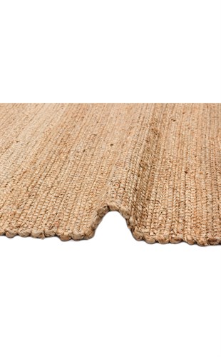 ECHO ECH 02 NATURAL XW  El Dokuma Naturel Jüt Hasır Halı