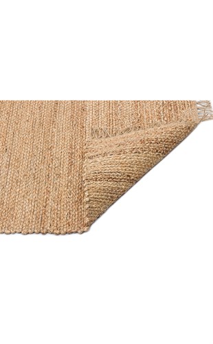 ECHO ECH 02 NATURAL XW  El Dokuma Naturel Jüt Hasır Halı