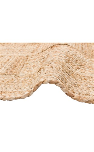 ECHO ECH 06 NATURAL XW  El Dokuma Naturel Jüt Hasır Halı