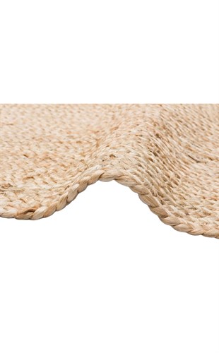 ECHO ECH 10 NATURAL  El Dokuma Naturel Jüt Hasır Halı