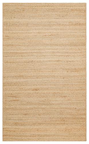 ECHO ECH 12 NATURAL  El Dokuma Naturel Jüt Hasır Halı