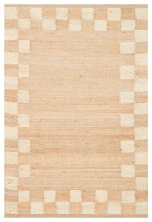 ECHO ECH 13 NATURAL WHITE XW  Jüt ile Üretilen El Dokuma Sisal Kilim