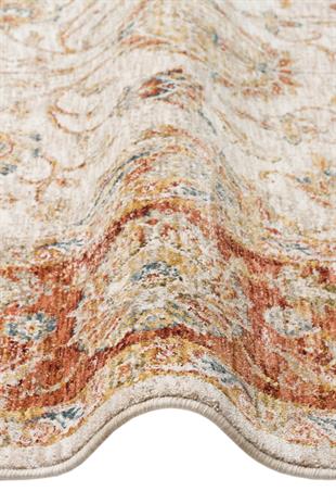 EFES EFES 02 CREAM TERRA  Hav Toz Vermez Yumuşak Tuşeli Makine Halısı