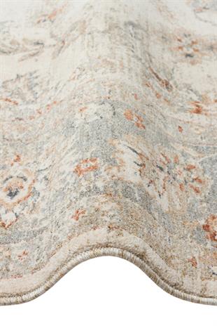 EFES EFES 04 CREAM GREY XW  Hav Toz Vermez Yumuşak Tuşeli Makine Halısı