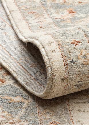 EFES EFES 04 CREAM GREY XW  Hav Toz Vermez Yumuşak Tuşeli Makine Halısı