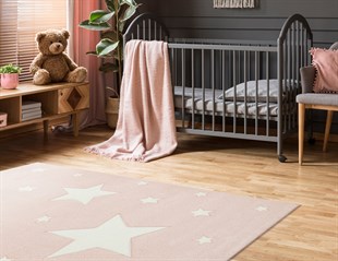 EKO KIDS KDS 12 PINK  Hav Toz Vermez Çocuk Halısı