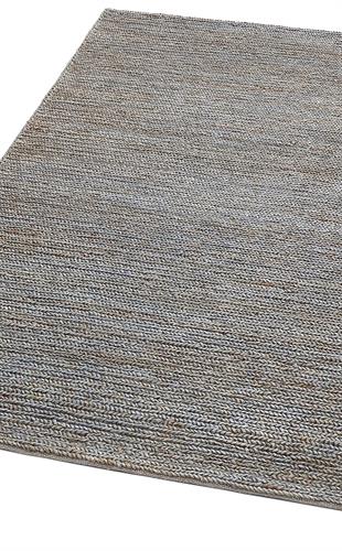 FINE CHOTI FINE SLATE BLUE ( SB03 )  El Dokuma Naturel Jüt Hasır Halı