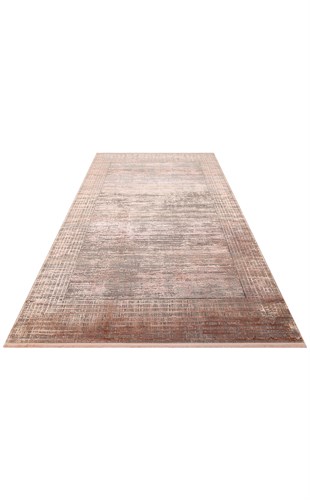FRESCO DYED FSD 02 ROSE  Overdyed Yüksek Alçak Dokulu Özel Işıltılı Yüksek Kaliteli Sık Dokuma Modern Salon Halısı