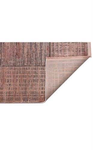 FRESCO DYED FSD 02 ROSE  Overdyed Yüksek Alçak Dokulu Özel Işıltılı Yüksek Kaliteli Sık Dokuma Modern Salon Halısı