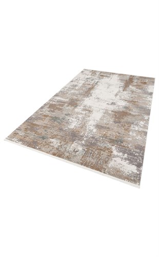 FRESCO FS 05 STONE  Yüksek Alçak Dokulu Özel Işıltılı Yüksek Kaliteli Sık Dokuma Modern Salon Halısı