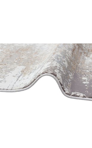 FRESCO FS 05 STONE  Yüksek Alçak Dokulu Özel Işıltılı Yüksek Kaliteli Sık Dokuma Modern Salon Halısı