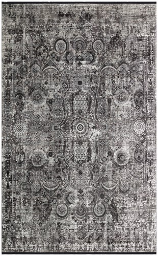 FRESCO FS 09 BLACK XW  Yüksek Alçak Dokulu Özel Işıltılı Yüksek Kaliteli Sık Dokuma Modern Salon Halısı