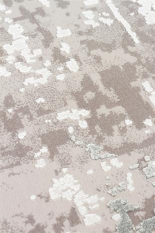 FRESCO FS 35 GREY BEIGE XW  Yüksek Alçak Dokulu Özel Işıltılı Yüksek Kaliteli Sık Dokuma Modern Salon Halısı