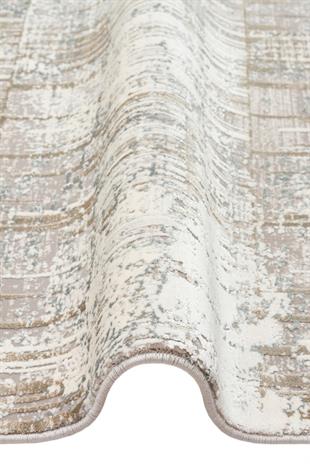 FRESCO FS 36 CREAM BEIGE XW  Yüksek Alçak Dokulu Özel Işıltılı Yüksek Kaliteli Sık Dokuma Modern Salon Halısı