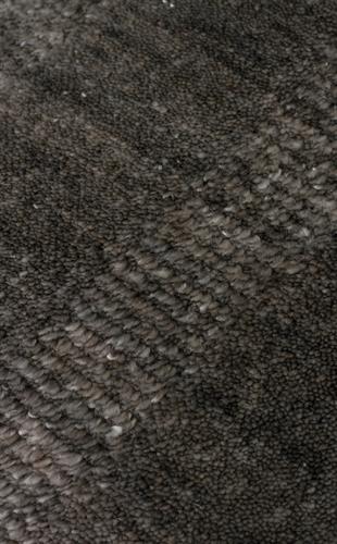 GESSI GES 01 ANTHRACITE  Özel Hav Vermeyen ve Kolay Temizlenebilir Tencel Kullanılarak El Emeği ile Özel Tezgahlarda Üretilen Modern Kara Tezgah Halısı 