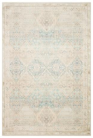 GRACE GRC 04 SKY  Pastel Tonlara Sahip Vintage Desenli Şık Halı