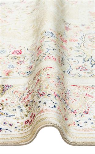 ISFAHAN ISF 06 CREAM  Klasik Desenli Yüksek Kalite Sık Dokuma Makine Halısı