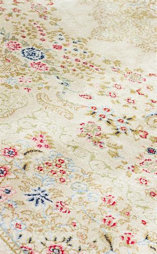ISFAHAN ISF 06 CREAM  Klasik Desenli Yüksek Kalite Sık Dokuma Makine Halısı