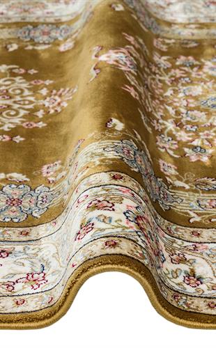 ISFAHAN SECCADE ISF SCD 01 GOLD  Klasik Desenli Yüksek Kalite Sık Dokuma Seccade