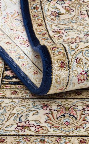 ISFAHAN SECCADE ISF SCD 01 NAVY  Klasik Desenli Yüksek Kalite Sık Dokuma Seccade