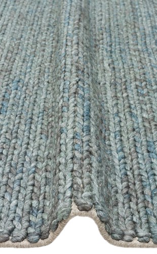 JADE BASKETWEAVE ARONA  Naturel Kazak Örgü Desenli El Dokuma Örgü Halı