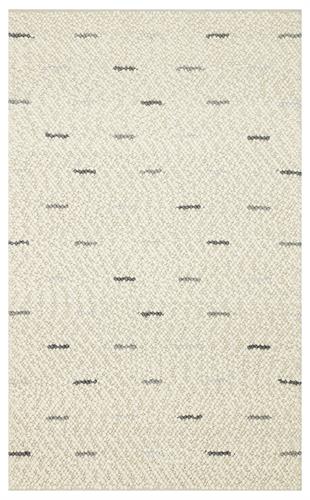 JADE JD 06 ANTRASIT GREY  Naturel Kazak Örgü Desenli El Dokuma Örgü Halı