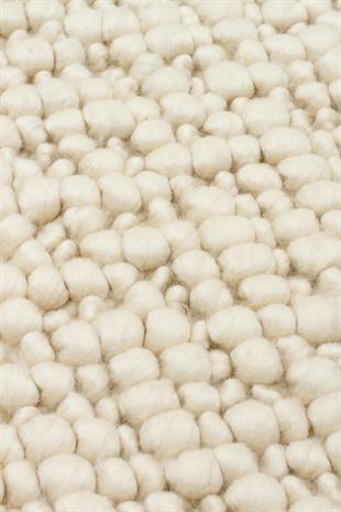 JADE JD 06 CREAM  Yün ile Üretilen Örme El Halısı