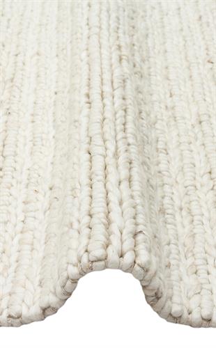 JADE JD 07 L.BEIGE  Naturel Kazak Örgü Desenli El Dokuma Örgü Halı