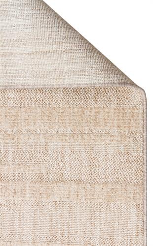 JOY JOY 01 BEIGE  Hav Toz Vermeyen Yumuşak dokulu Modern Makine Halısı