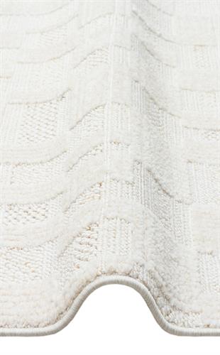 JOY JOY 02 WHITE  Hav Toz Vermeyen Yumuşak dokulu Modern Makine Halısı