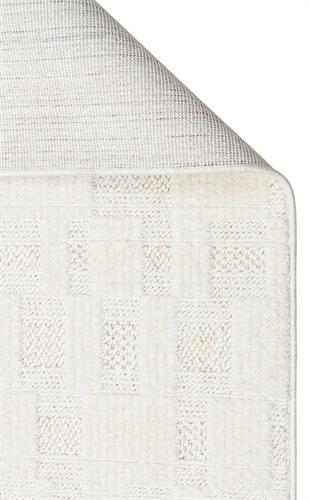 JOY JOY 02 WHITE  Hav Toz Vermeyen Yumuşak dokulu Modern Makine Halısı
