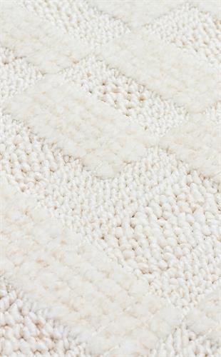 JOY JOY 02 WHITE  Hav Toz Vermeyen Yumuşak dokulu Modern Makine Halısı
