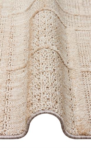 JOY JOY 03 BEIGE  Hav Toz Vermeyen Yumuşak dokulu Modern Makine Halısı