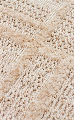 JOY JOY 03 BEIGE  Hav Toz Vermeyen Yumuşak dokulu Modern Makine Halısı